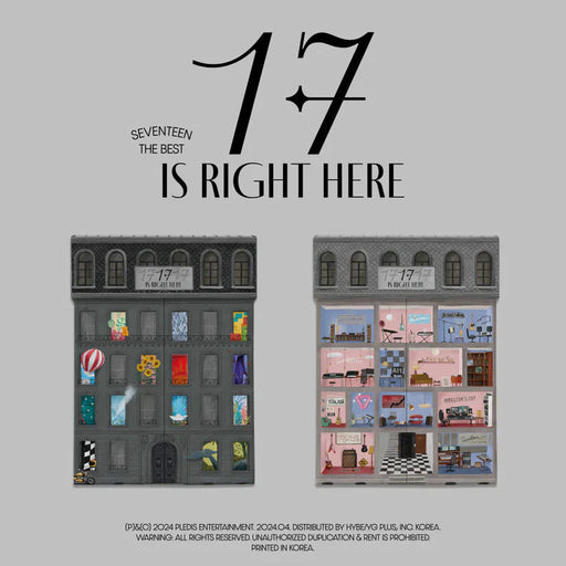 SEVENTEEN - SEVENTEEN BEST ALBUM - 17 IS RIGHT HERE + BDM Gift Nolae