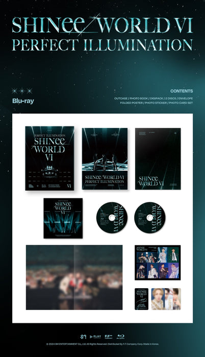 SHINEE - SHINEE WORLD VI 'PERFECT ILLUMINATION' IN SEOUL (DVD & BLU-RAY) Nolae