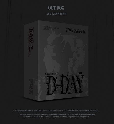 SUGA (BTS) - AGUST D TOUR 'D-DAY' THE ORIGINAL + Weverse Gift Nolae