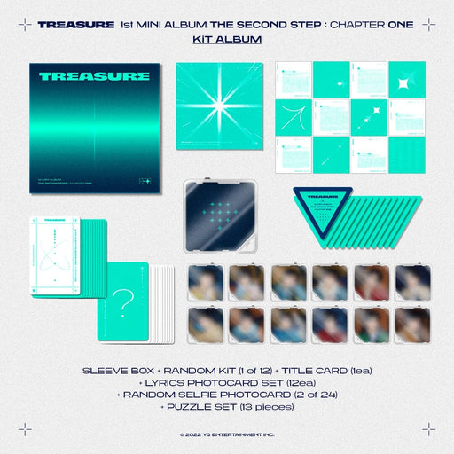 TREASURE - THE SECOND STEP : CHAPTER ONE (Kit Album) Nolae