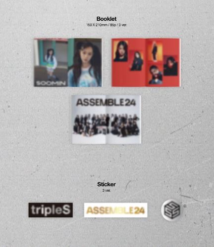 TRIPLES - ASSEMBLE24 (1ST FULL ALBUM) LUCKY DRAW Nolae