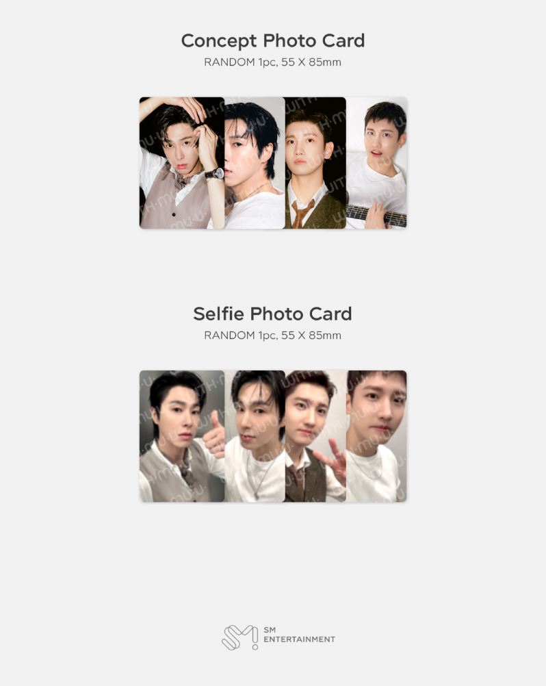 TVXQ! - RANDOM TRADING CARD SET (2024 SEASON'S GREETINGS OFFICIAL MD) Nolae