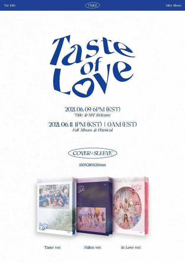 TWICE - 10th Mini [Taste of Love] Nolae