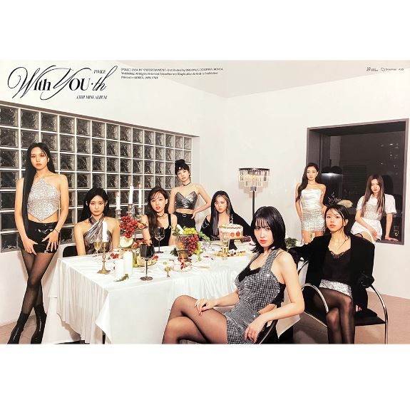 TWICE - WITH YOU-TH (13TH MINI ALBUM) - Poster Nolae