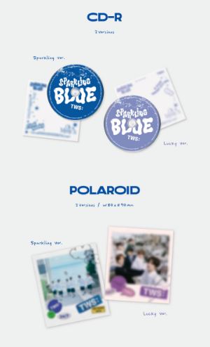 TWS - SPARKLING BLUE (1ST MINI ALBUM) + Weverse Gift Nolae