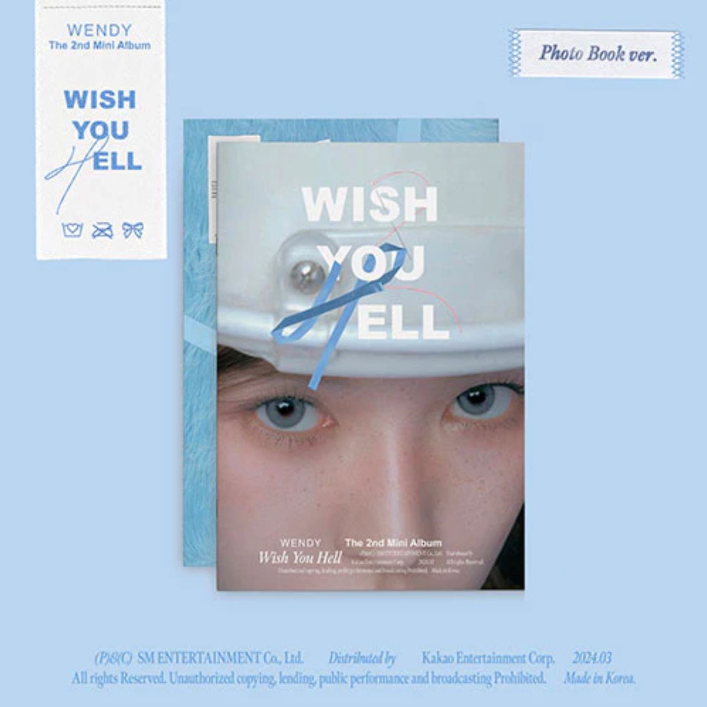 WENDY - WISH YOU HELL (THE 2ND MINI ALBUM) Nolae