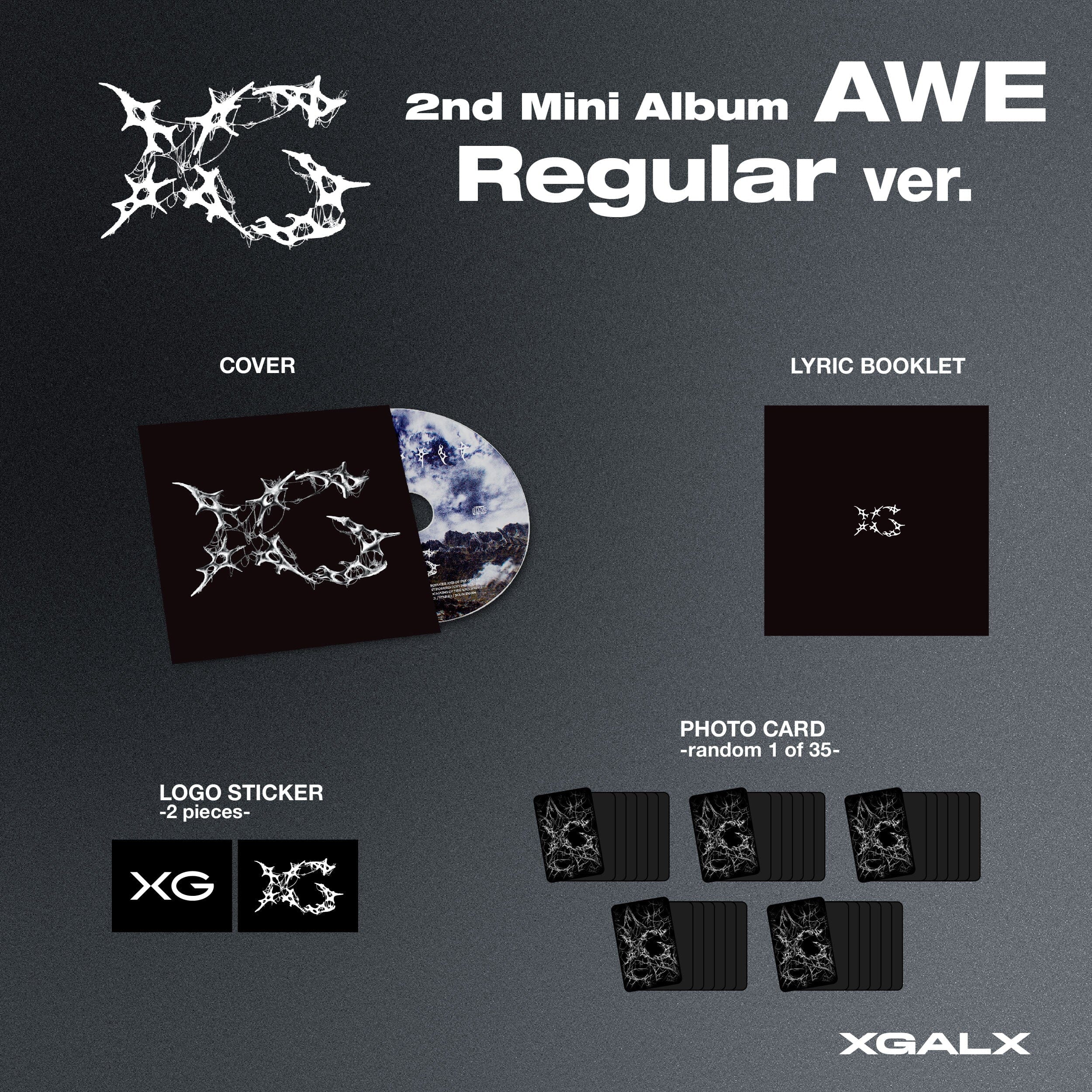 XG - AWE (2ND MINI ALBUM) REGULAR VER. Nolae