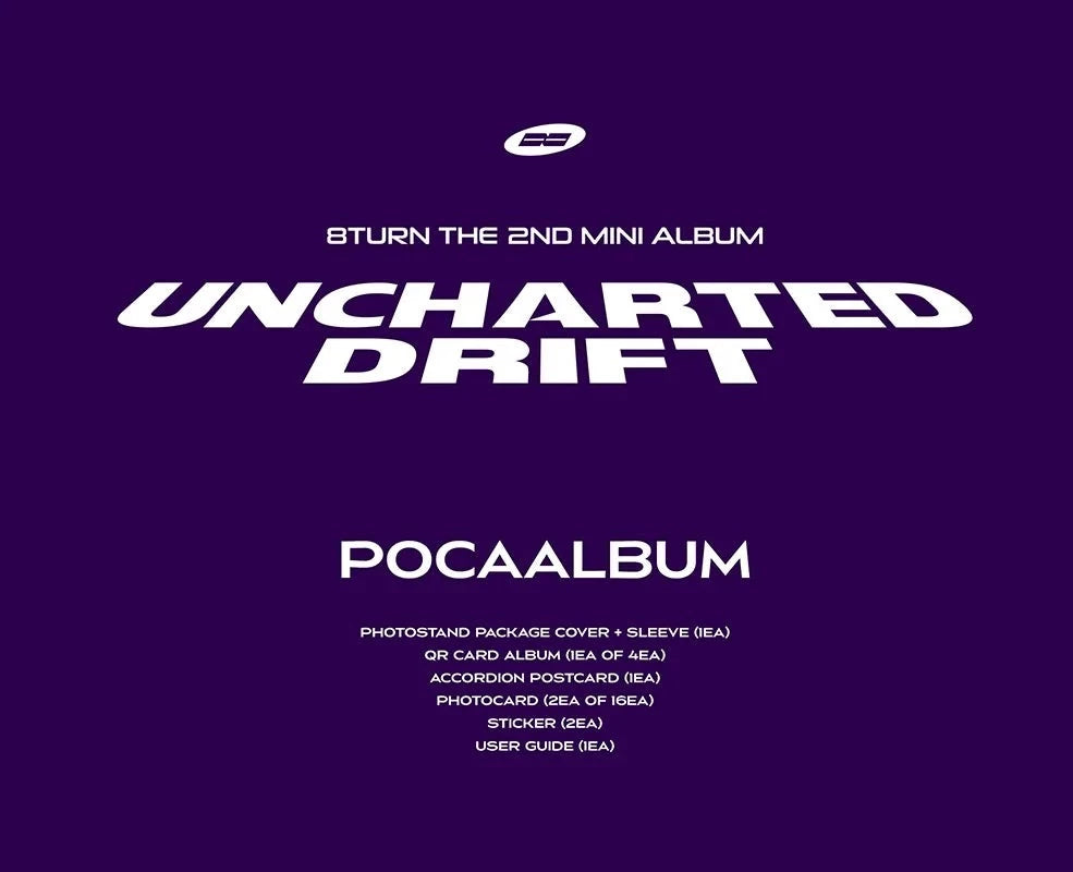 8TURN - UNCHARTED DRIFT (POCA ALBUM VER.) Nolae Kpop