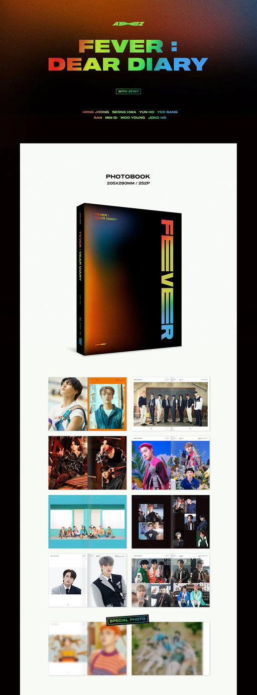 ATEEZ - FEVER : DEAR DIARY DVD Nolae Kpop