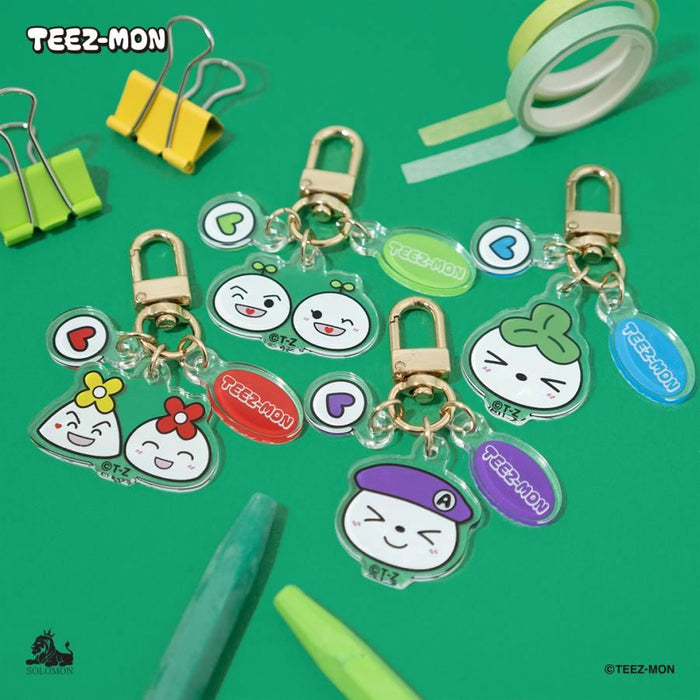 Ateez - Teez-Mon - Acrylic Keyring Nolae Kpop