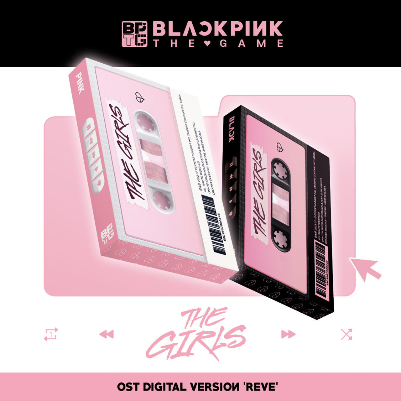 BLACKPINK - THE GAME O.S.T (Digital Reve ver.) Nolae Kpop