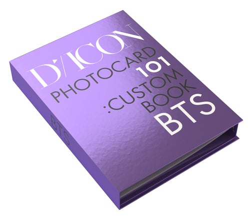 BTS - D'ICON Photocard 101: Custom Book Nolae Kpop