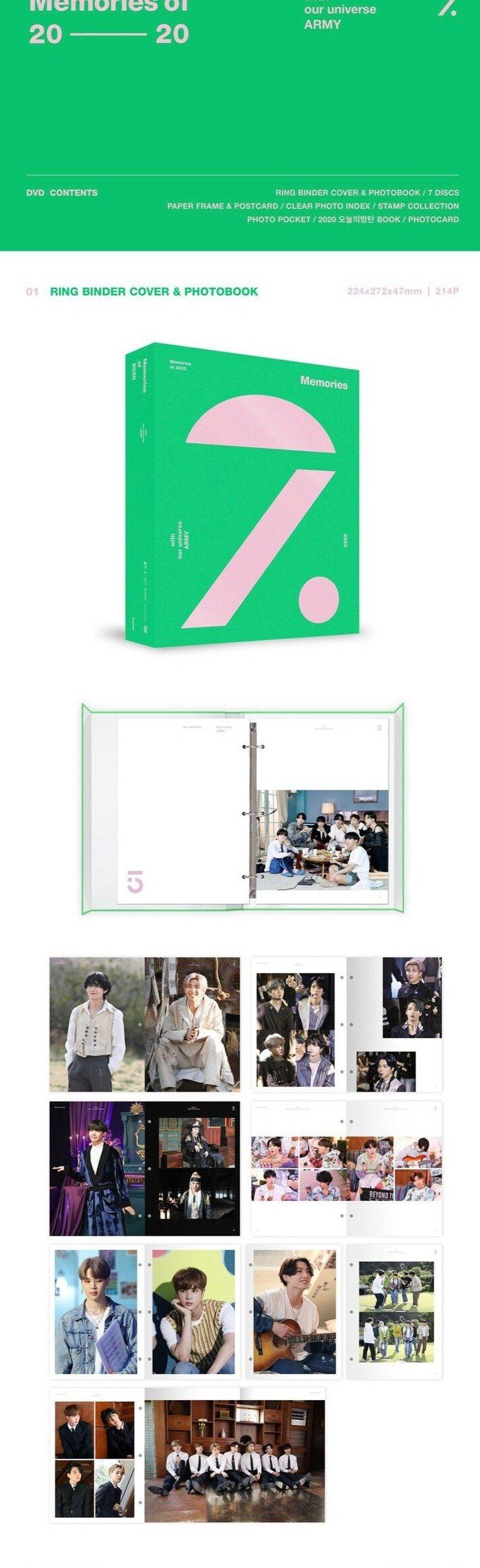 BTS - MEMORIES OF 2020 DVD