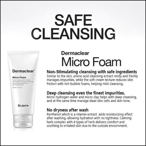 Dr.Jart+ - Dermaclear Micro pH Foam Nolae Kpop