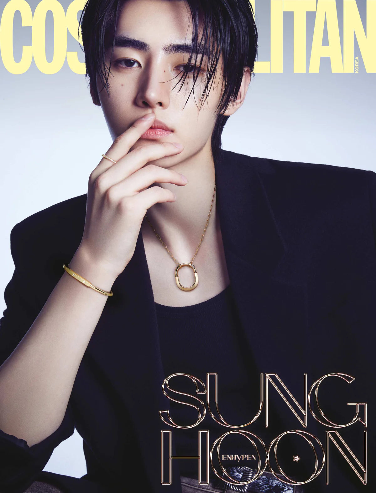 ENHYPEN JAKE & SUNGHOON - COSMOPOLITAN MAGAZINE COVER (2023 SEPTEMBER ISSUE) Nolae Kpop