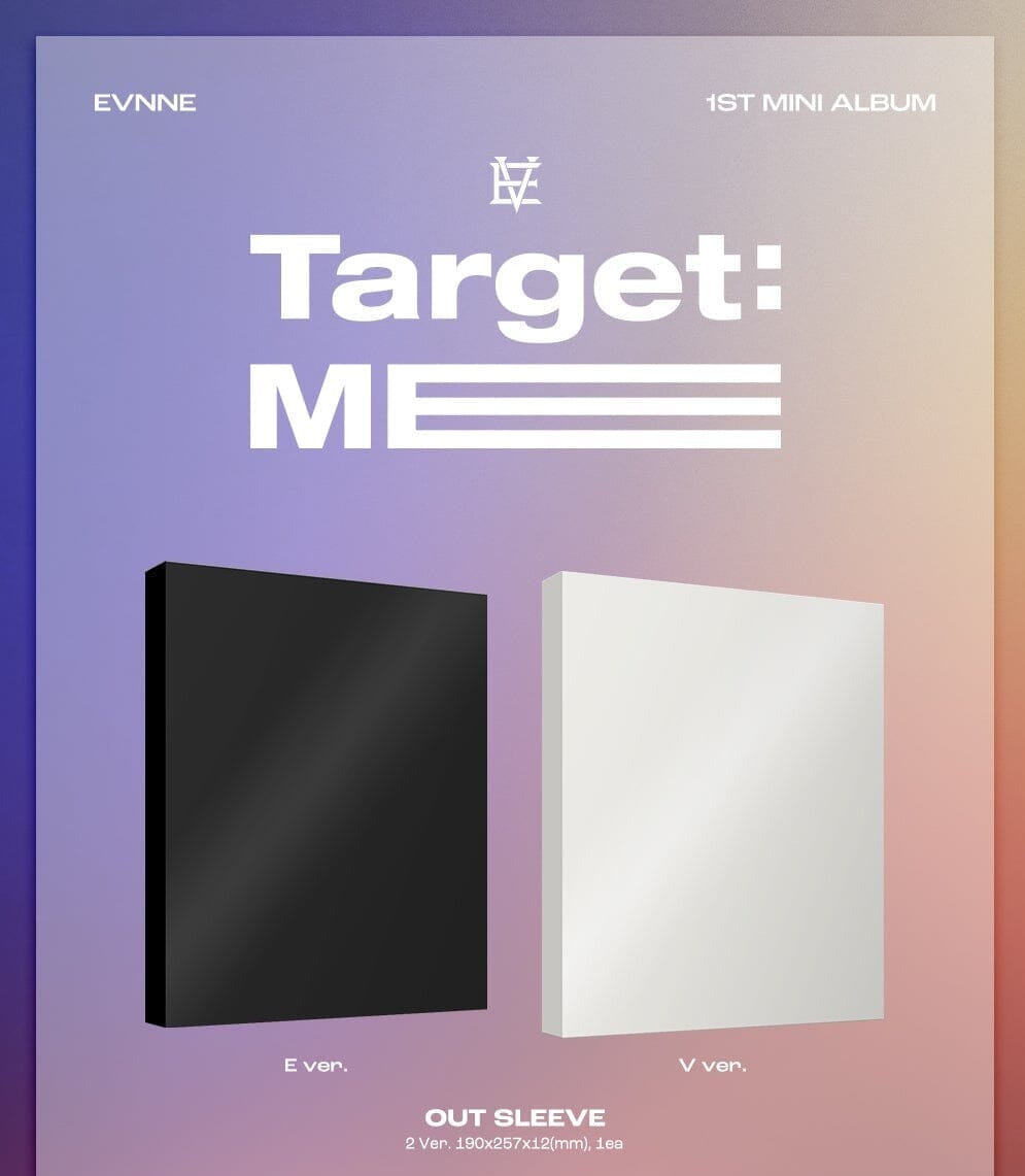 EVNNE - TARGET: ME (1ST MINI ALBUM) + Extra Photocard Nolae Kpop