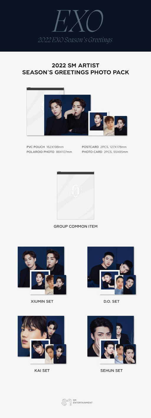 EXO - 2022 SEASON'S GREETINGS PHOTO PACK Nolae Kpop