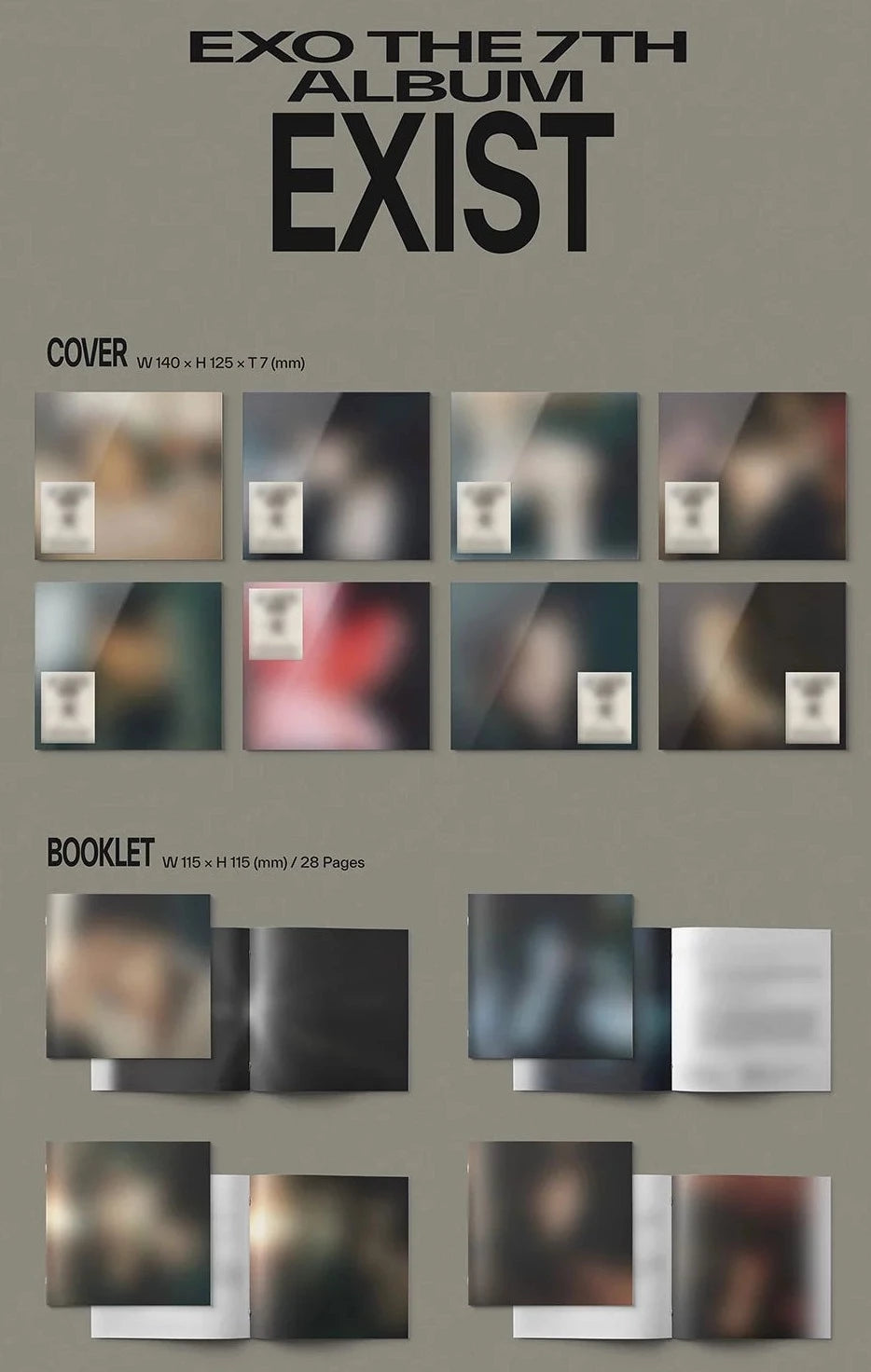 EXO - EXIST (DIGIPACK VER.) Nolae Kpop