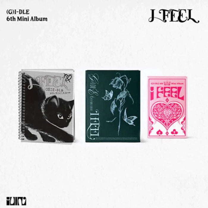 (G)I-DLE - I FEEL (6th Mini Album) + Makestar Photocard Nolae Kpop