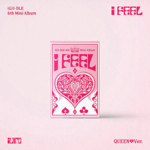 (G)I-DLE - I FEEL (6th Mini Album) + Makestar Photocard Nolae Kpop