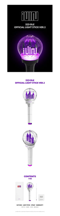 (G)I-DLE - OFFICIAL LIGHT STICK VER.2 Nolae Kpop