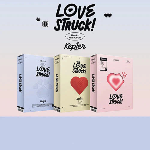 KEP1ER - LOVESTRUCK! (4TH MINI ALBUM) + Makestar Photocard Nolae Kpop