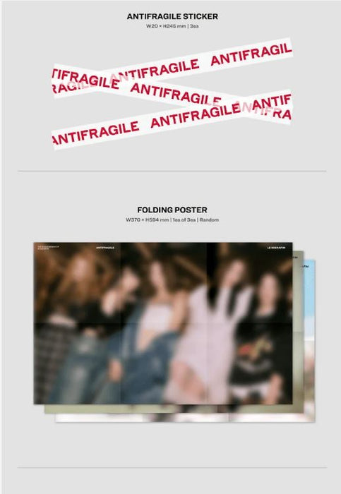 LE SSERAFIM - ANTIFRAGILE (2ND MINI ALBUM) Nolae Kpop