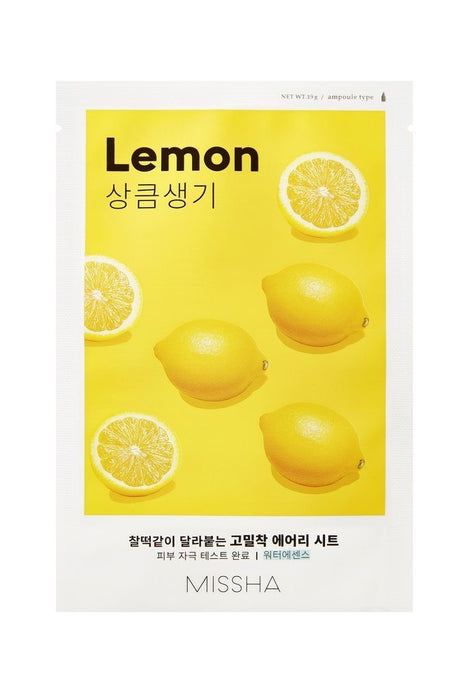 MISSHA - Airy Fit Sheet Mask (Lemon) Nolae Kpop