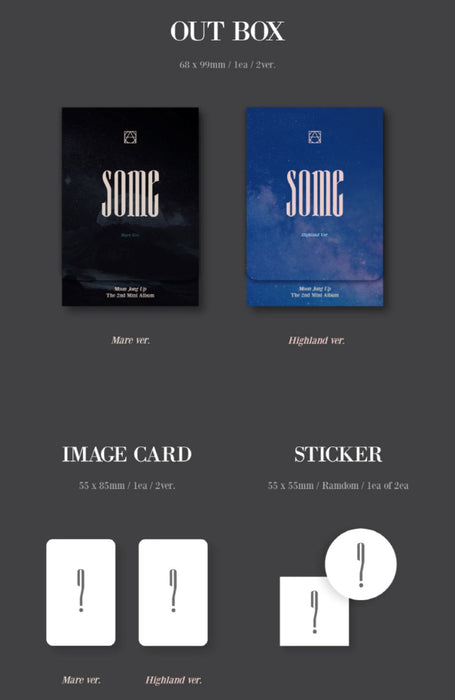 MOON JONG UP - SOME (2ND MINI ALBUM) PLVE VER. Nolae Kpop