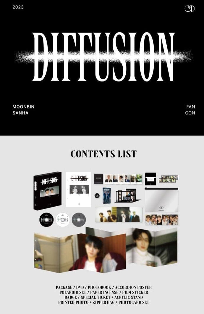 MOONBIN & SANHA (ASTRO) – 2023 FAN CON [DIFFUSION] DVD Nolae Kpop