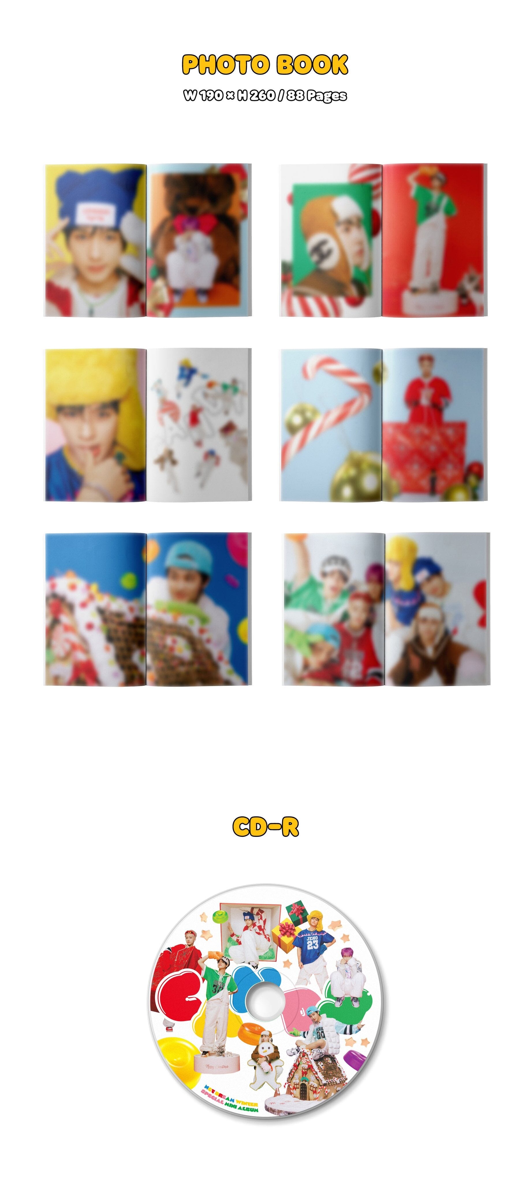 NCT DREAM - CANDY WINTER SPECIAL ALBUM (PHOTOBOOK VER) Nolae Kpop