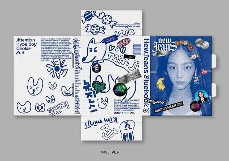 NewJeans - 1st EP [New Jeans] Bluebook Ver. Nolae Kpop