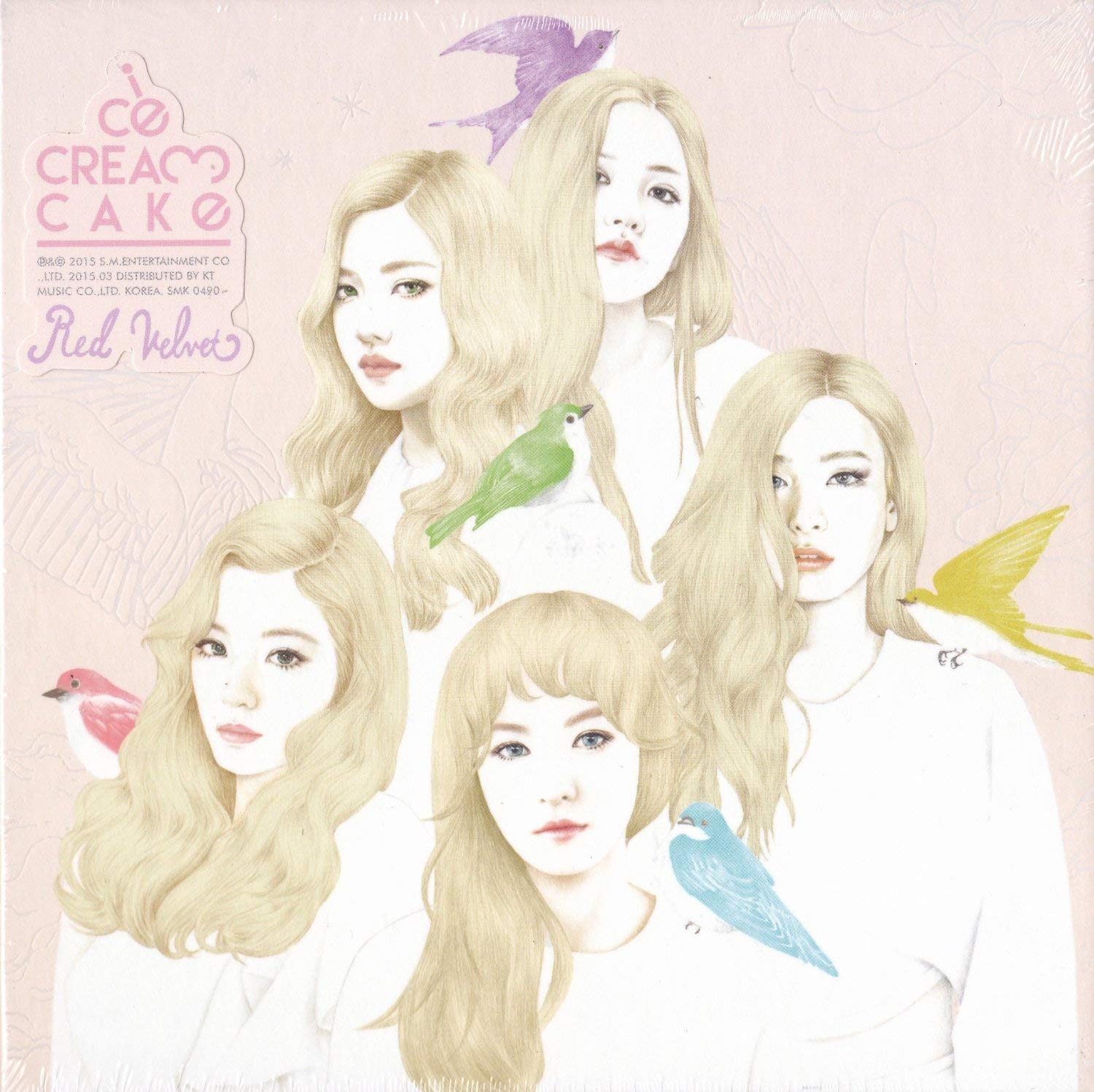 RED VELVET - ICE CREAM CAKE (1st Mini Album) Nolae Kpop