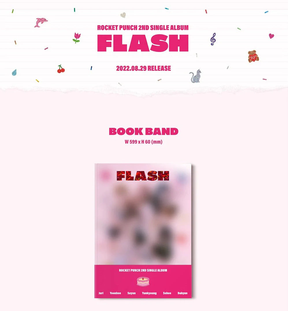 ROCKET PUNCH - FLASH (2ND SINGLE ALBUM) Nolae Kpop