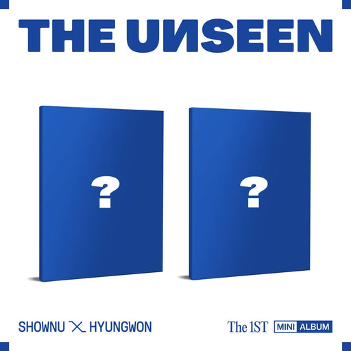 SHOWNU X HYUNGWON - THE UNSEEN (1ST MINI ALBUM) SOUNDWAVE LUCKY DRAW Nolae Kpop