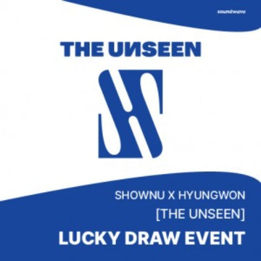 SHOWNU X HYUNGWON - THE UNSEEN (1ST MINI ALBUM) SOUNDWAVE LUCKY DRAW Nolae Kpop