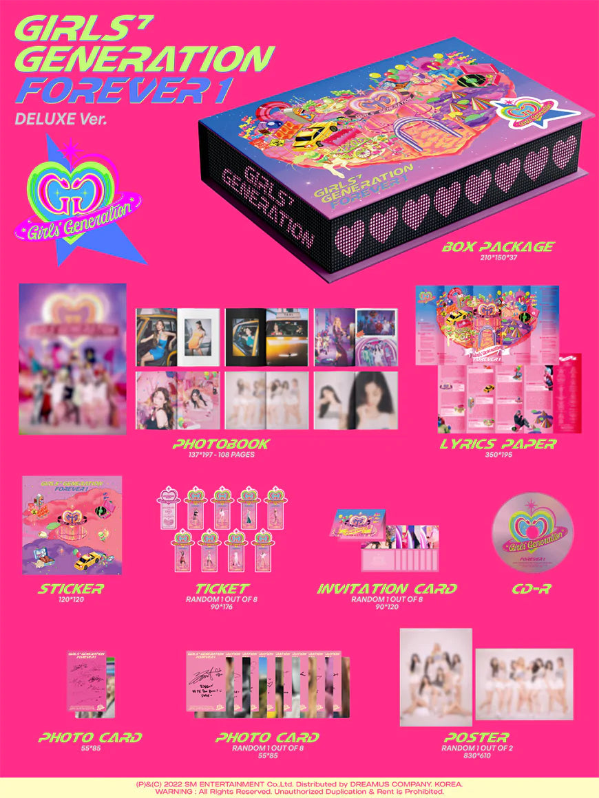 SNSD - 7TH FULL ALBUM FOREVER 1 (SPECIAL) Nolae Kpop