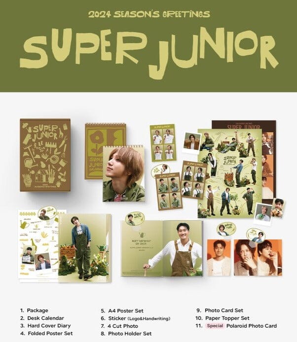 SUPER JUNIOR - 2024 SEASON'S GREETINGS Nolae Kpop