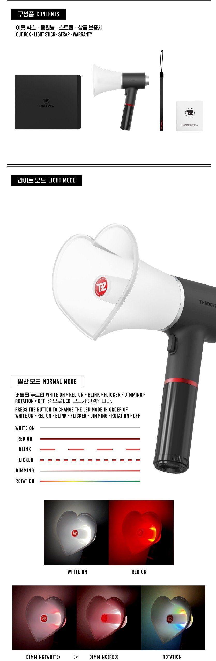 THE BOYZ - official light stick