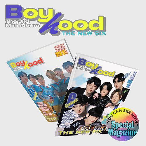 THE NEW SIX (TNX) - BOYHOOD (3RD MINI ALBUM) Nolae Kpop