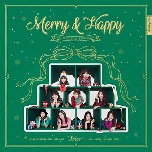 Twice 1st Album REPACKAGE - [MERRY&HAPPY] (MERRY Ver.) CD