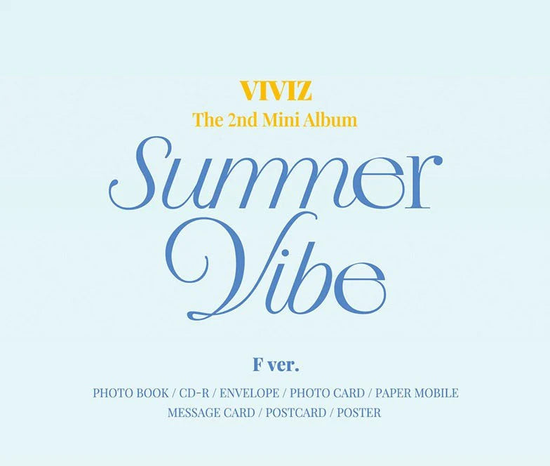 VIVIZ - SUMMER VIBE ( 2ND MINI ALBUM) Nolae Kpop