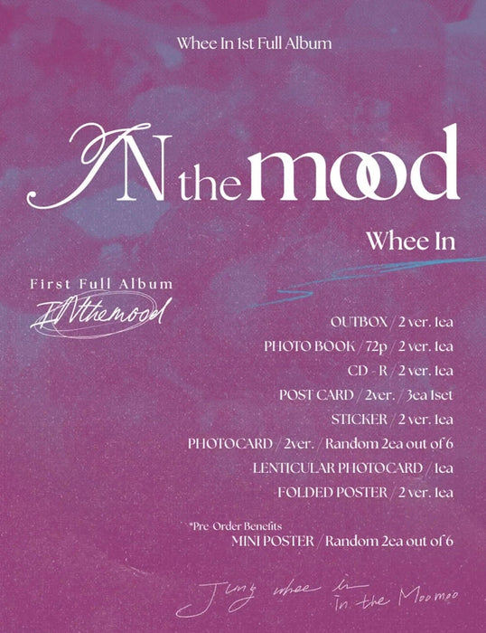 WHEE IN - IN THE MOOD (1ST FULL ALBUM) PHOTOBOOK VER. Nolae Kpop