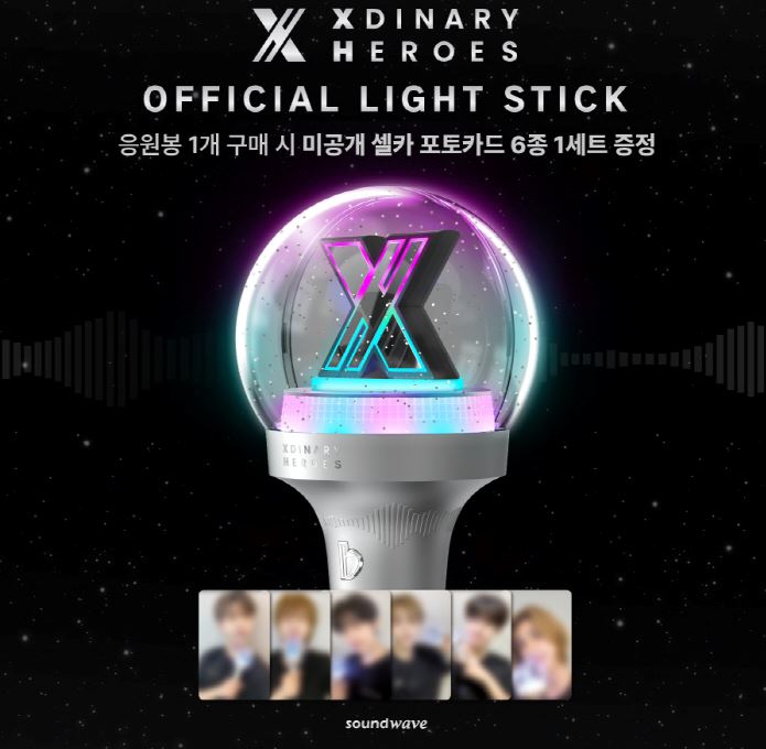 XDINARY HEROES - OFFICIAL LIGHT STICK Nolae Kpop