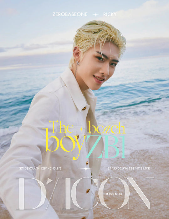 ZB1 - DICON ISSUE N°15 (ZEROBASEONE : The beach boyZB1) Nolae Kpop