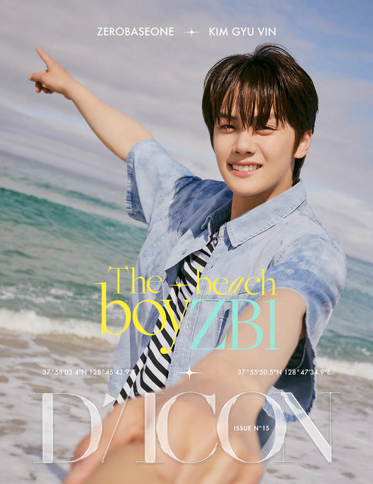 ZB1 - DICON ISSUE N°15 (ZEROBASEONE : The beach boyZB1) Nolae Kpop